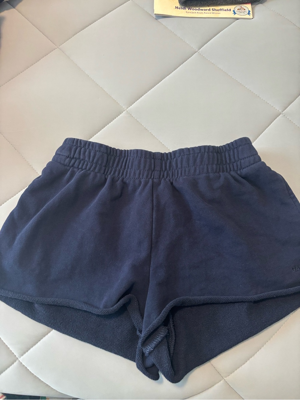Garage Navy Blue Athletic Lounge Shorts